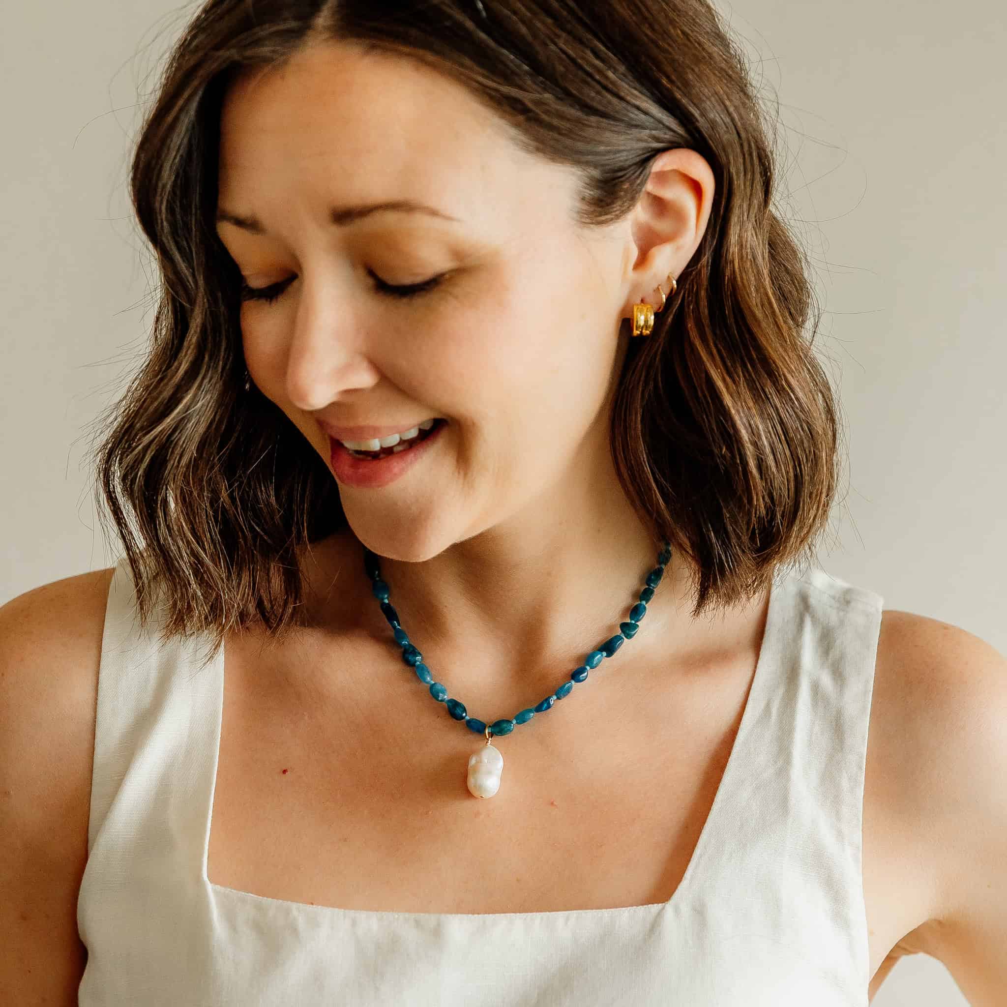 Mira Pearl Necklace Charm Only